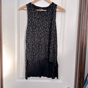 Wilford Free Sleeveless Animal Print Top S